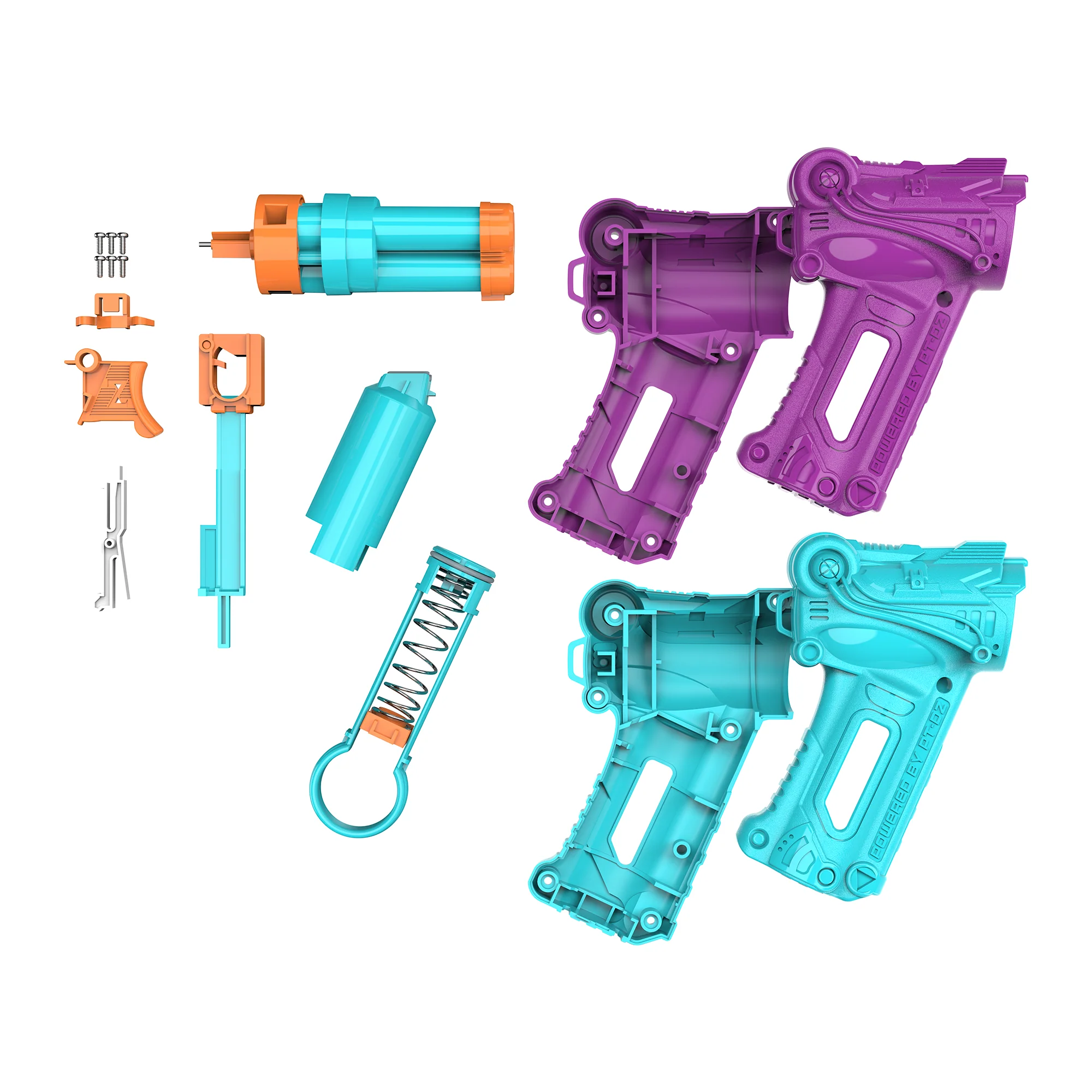 Build it Yourself Retro-Shot™ Tri-Fire Blaster Kit - Image 5