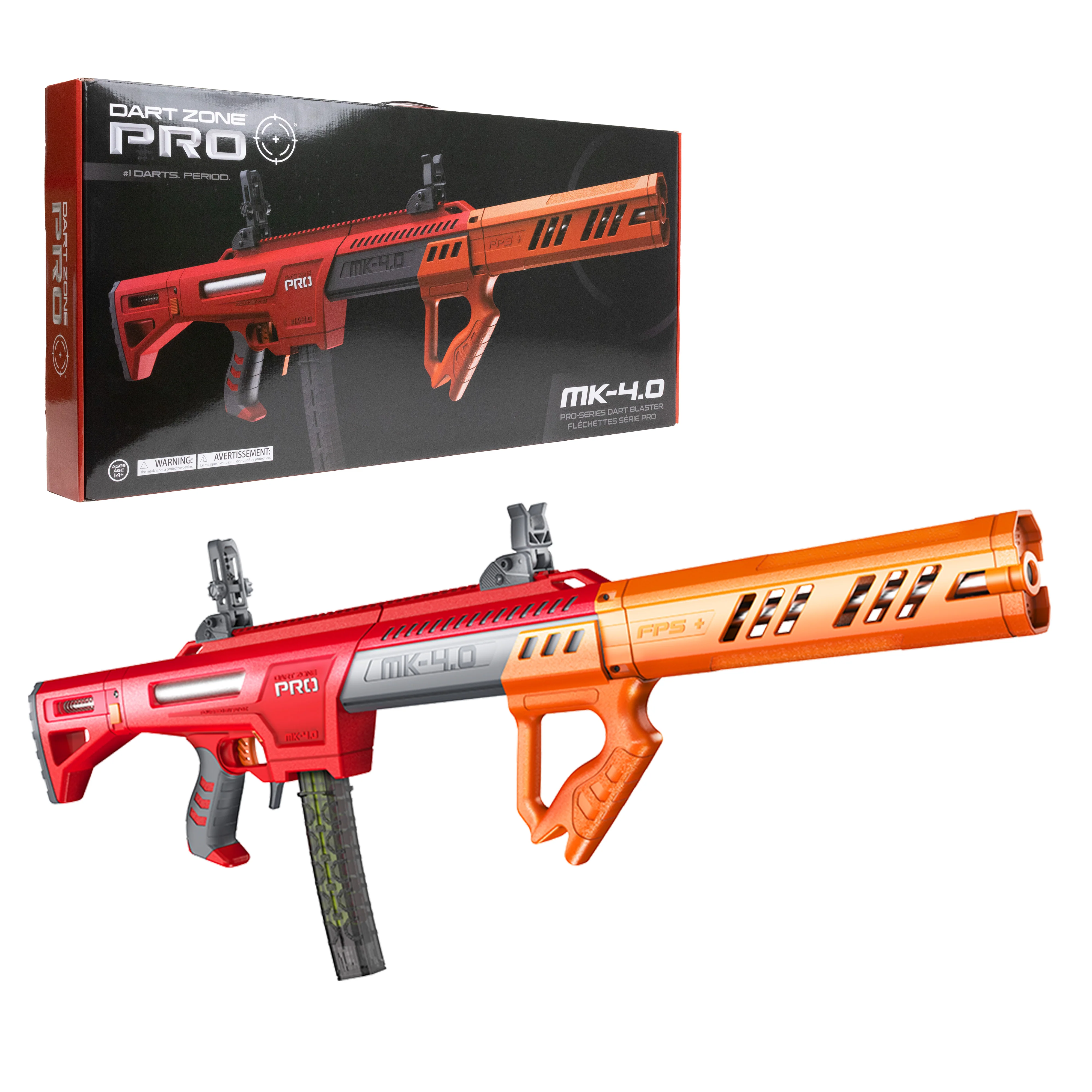 MK-4 Spring-Powered Red Dart Blaster - Image 3