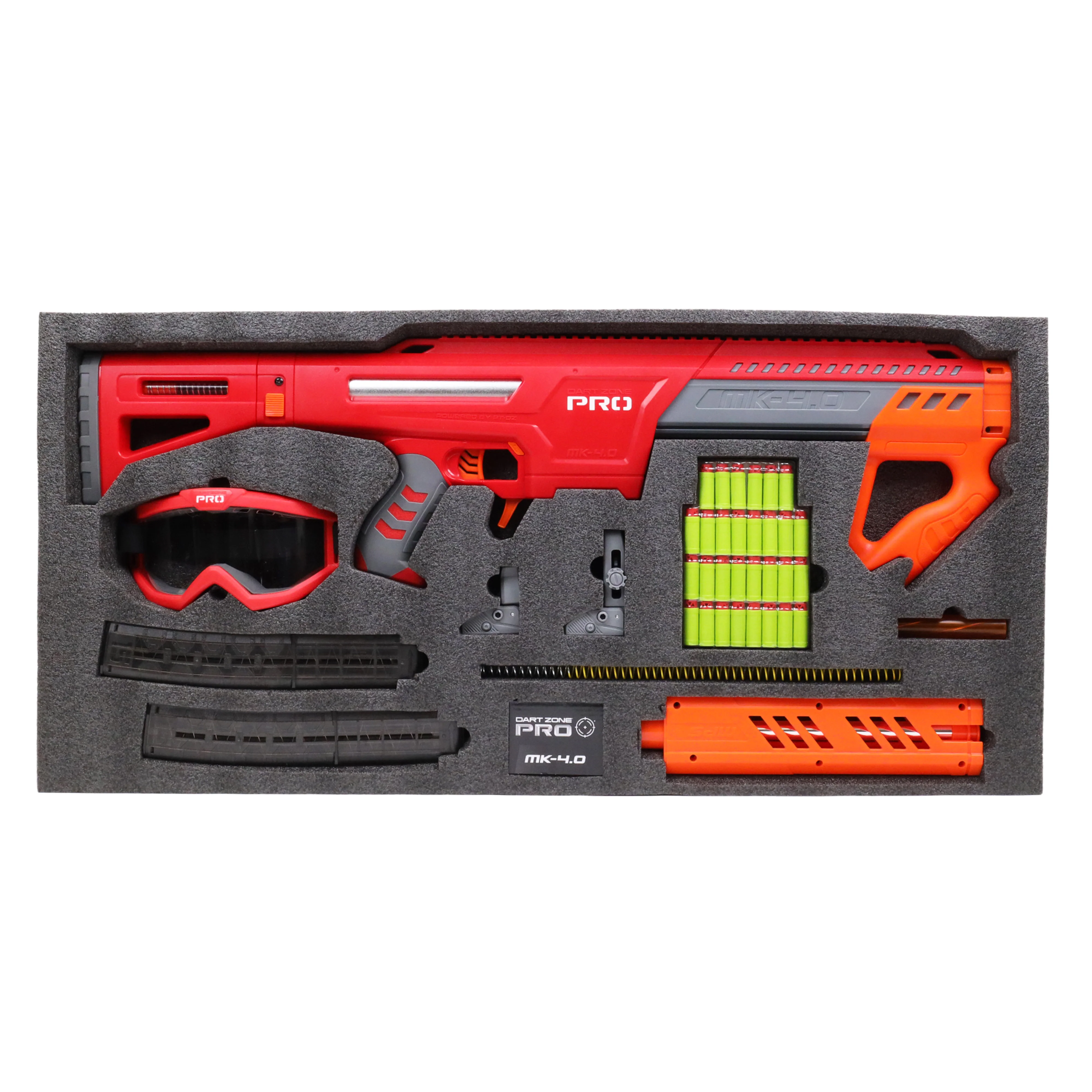 MK-4 Spring-Powered Red Dart Blaster - Image 4