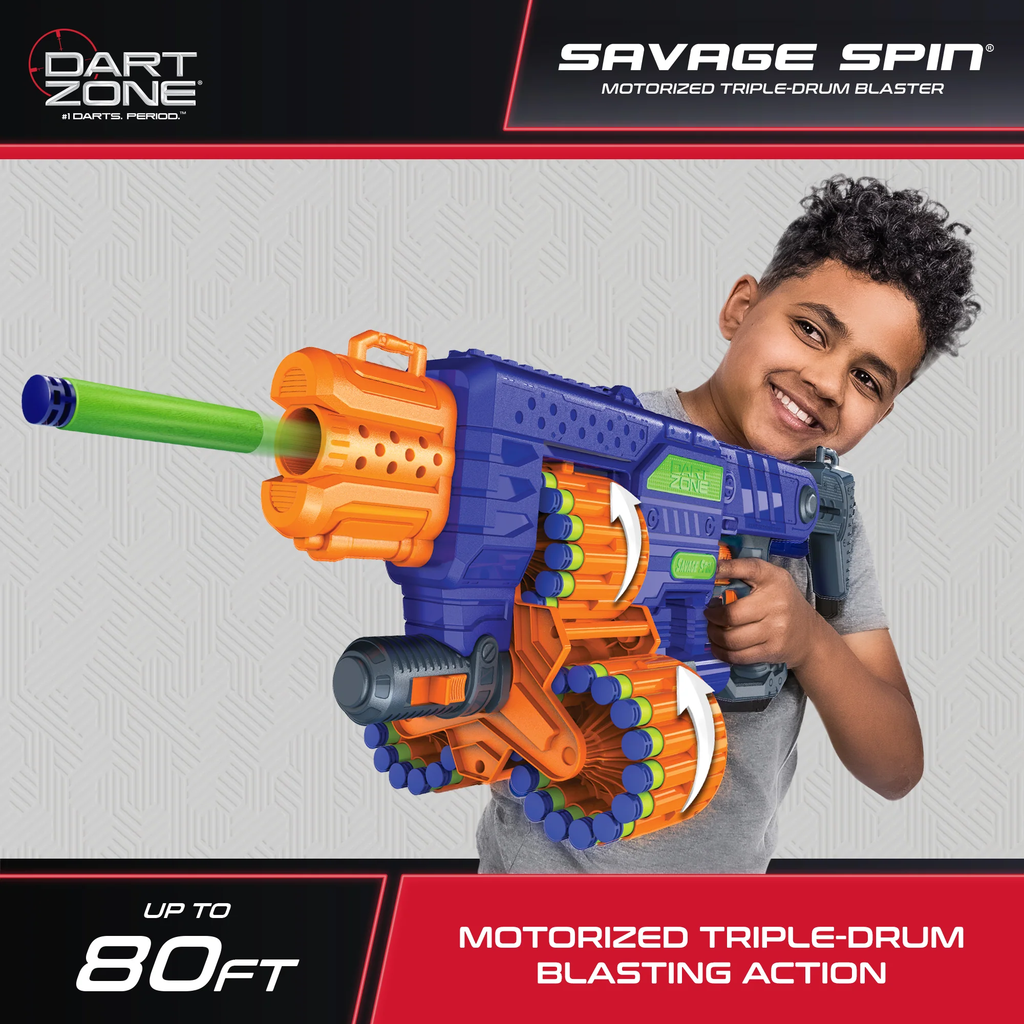 Savage Spin Triple-Drum Motorized Blaster - Image 4